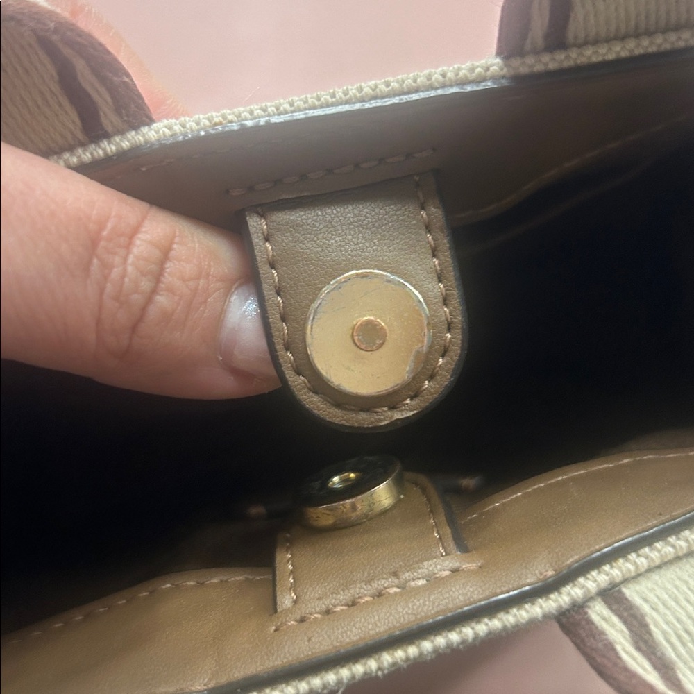 Coach Smith Canvas Mini Tote - Picture 9 of 11